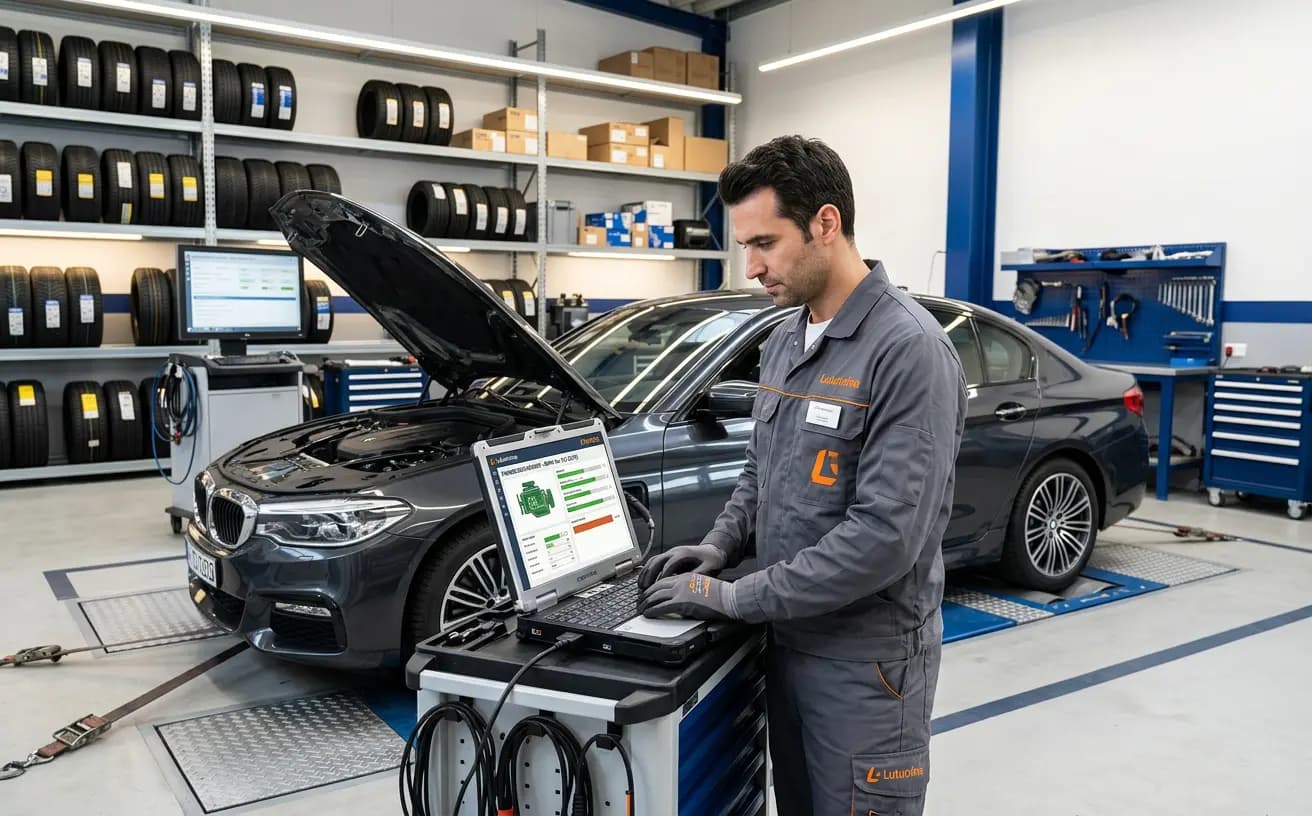 Werkstattdiagnose und Serviceplanung